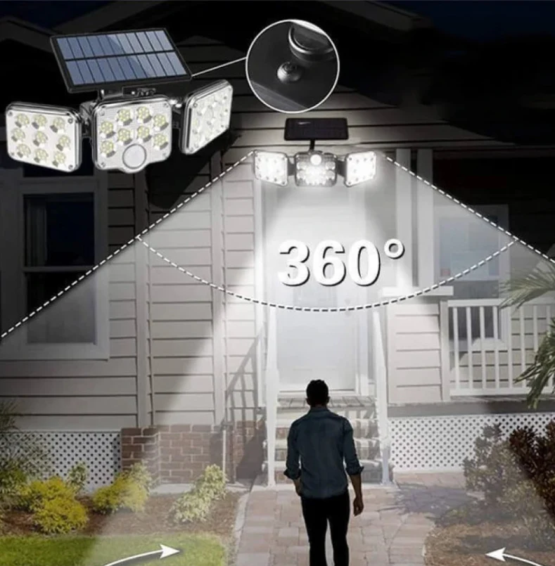 Triple LED Motion Sensor Light TK